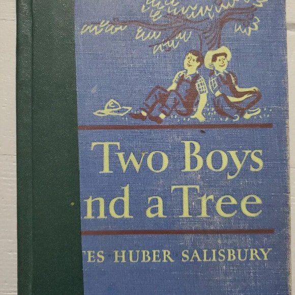 Two Boys And A Tree Gates Huber Salisbury 1951 Vintage Macmillian Reader - Picture 2 of 5